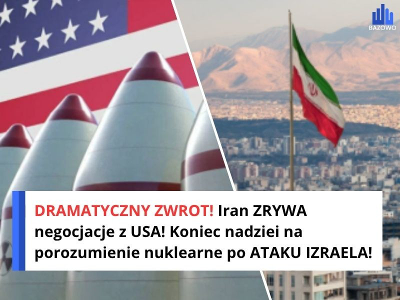 DRAMATYCZNY ZWROT! Iran ZRYWA negocjacje z USA! Koniec nadziei na porozumienie nuklearne po ATAKU IZRAELA!
